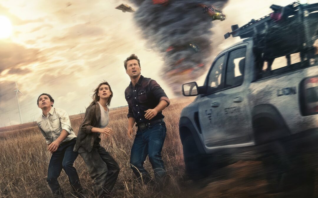 Twisters, o novo filme de Glen Powell 